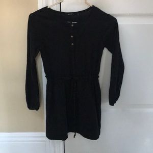 La made dress Black cotton very comfy